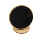 Mumuso Wooden Base & Frame Round Folding Mirror