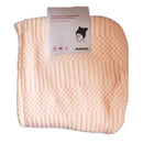Mumuso Thickened Textured Hair Drying Towel - Pink