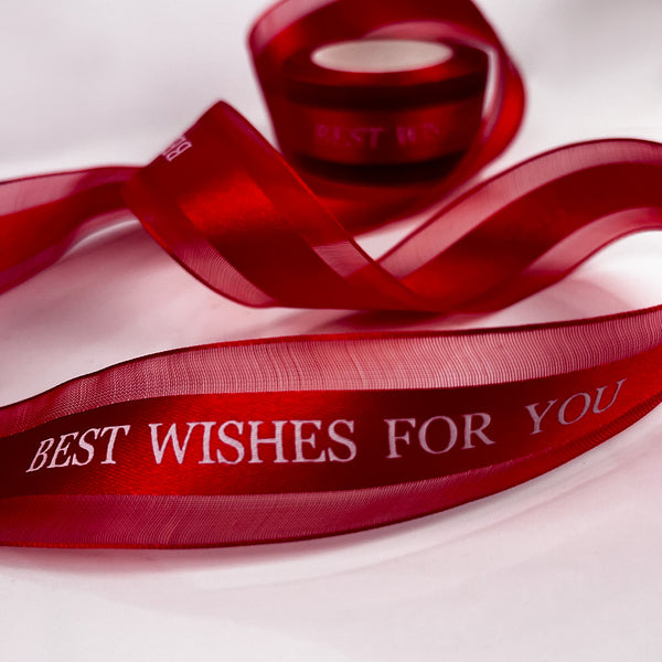 Gauze Ribbon Best Wishes For You