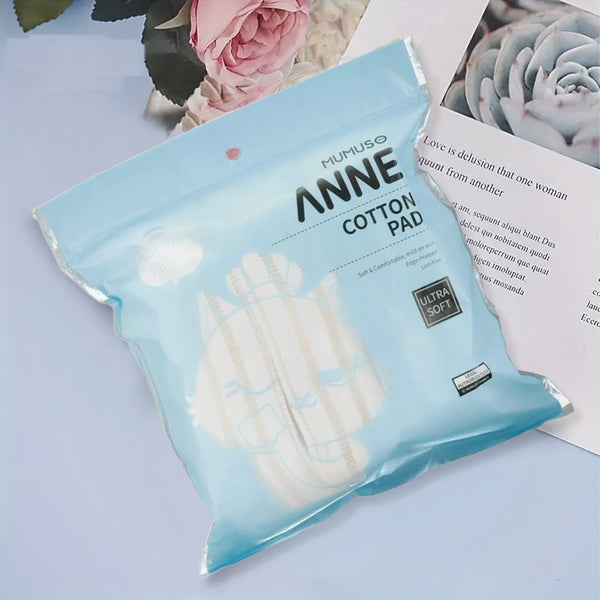 Mumuso Anne 180pcs Bag Packed Cotton Pad, White