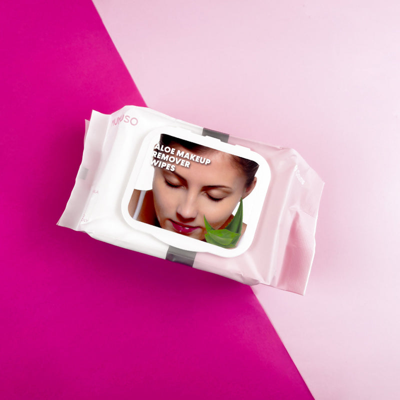 Mumuso Aloe Makeup Remover Wipes - 90pcs