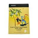 Mumuso Skin Brightening Facial Mask, Lemon