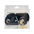 Mumuso Triangular Make-up Sponge - Black (2pcs)