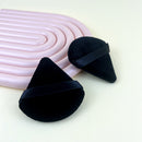 Mumuso Triangular Make-up Sponge - Black (2pcs)