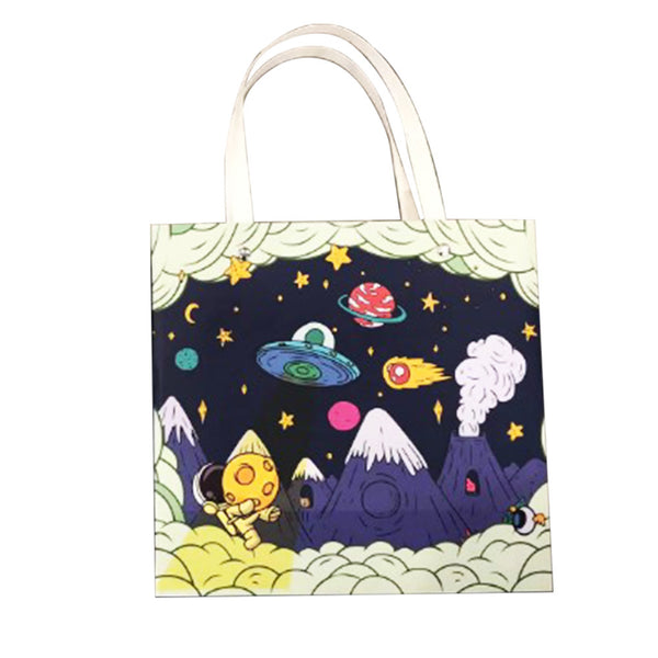 Mumuso Starry Cloud Picture Size Gift Bag